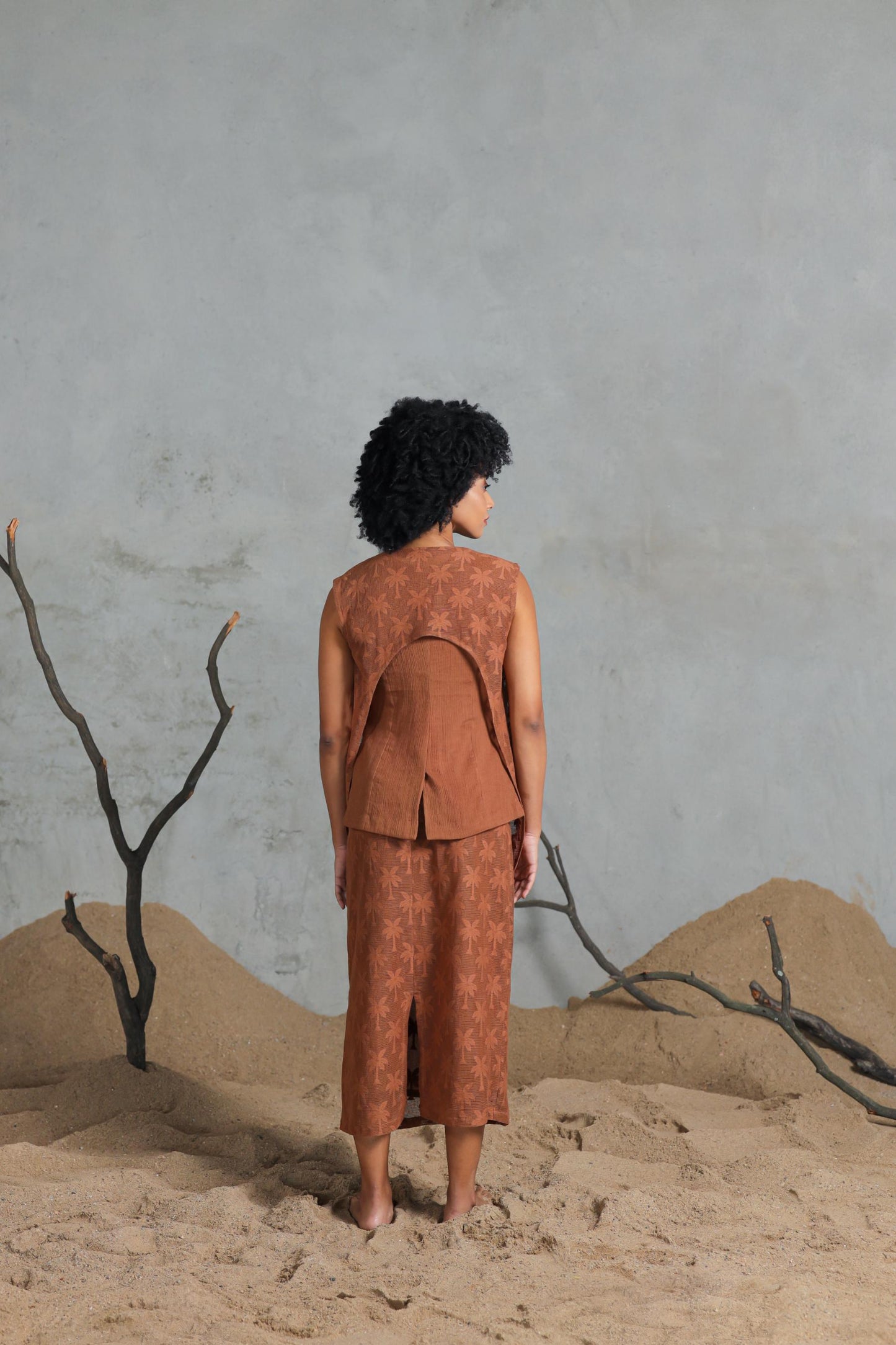 Saharan Skirt Vest Set