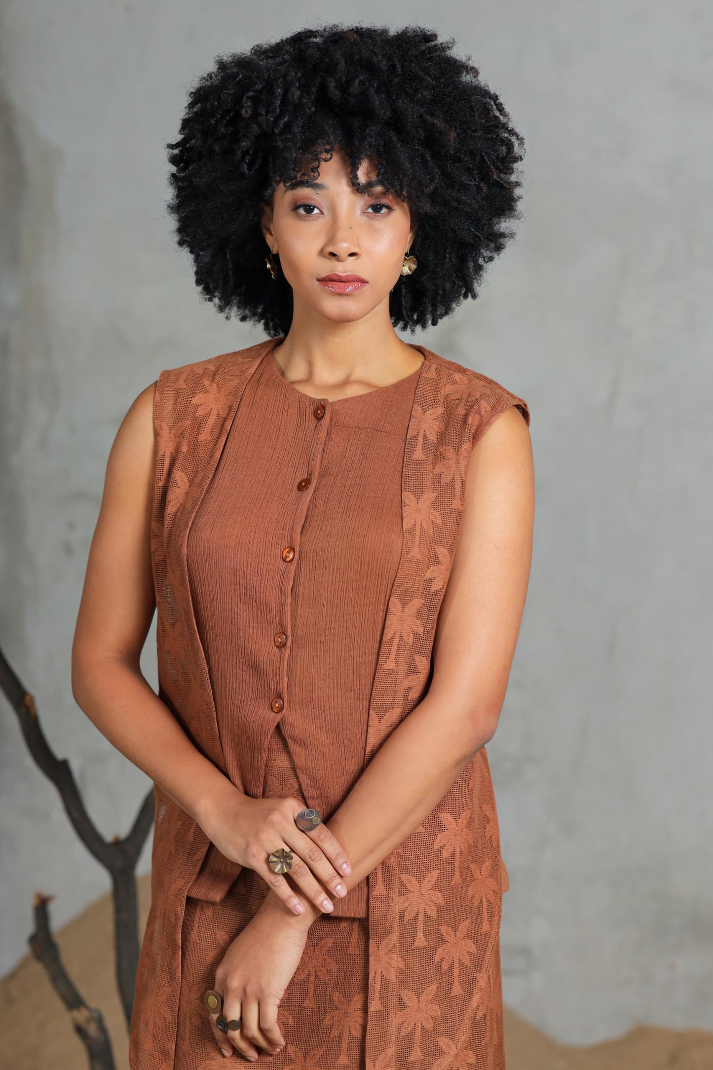 Saharan Skirt Vest Set