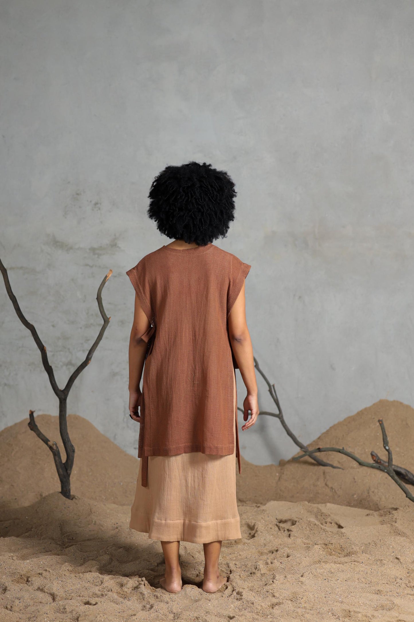 Nomad Dress with Bib