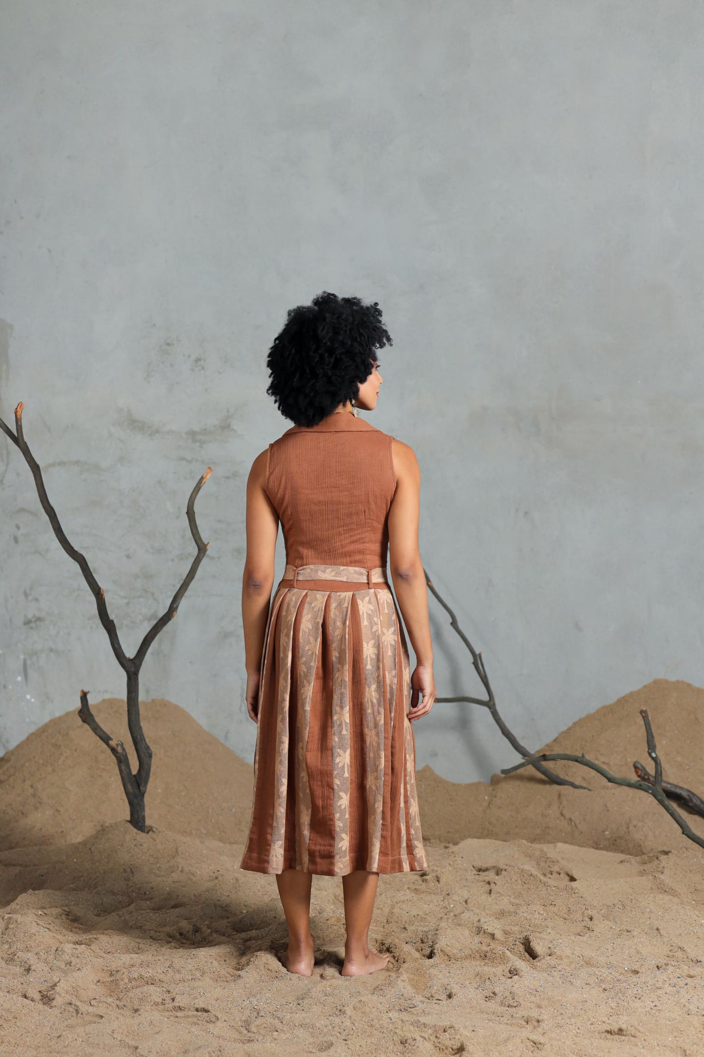 Palm Tree Shift Dress