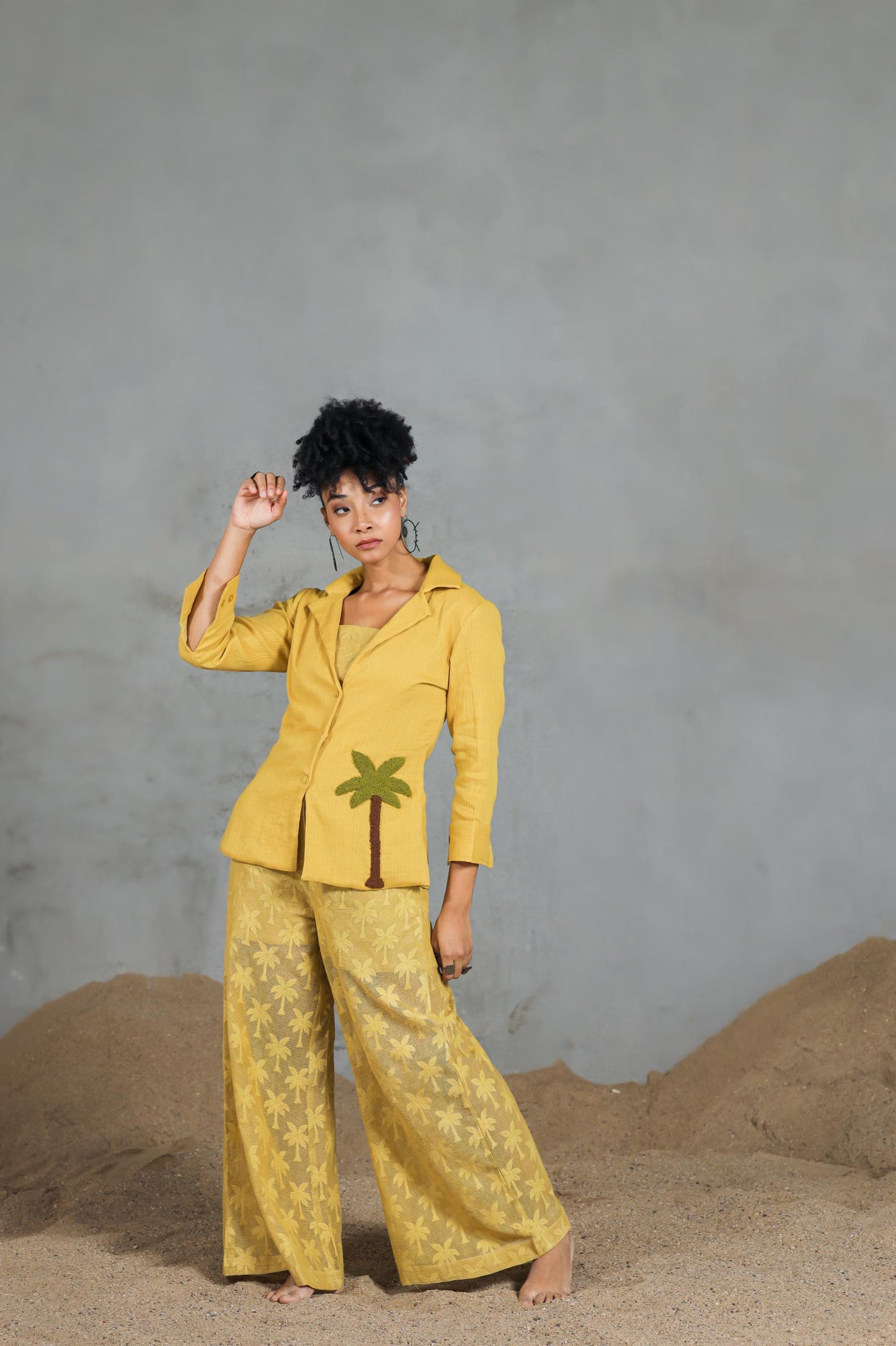 Sundrenched Blazer Set