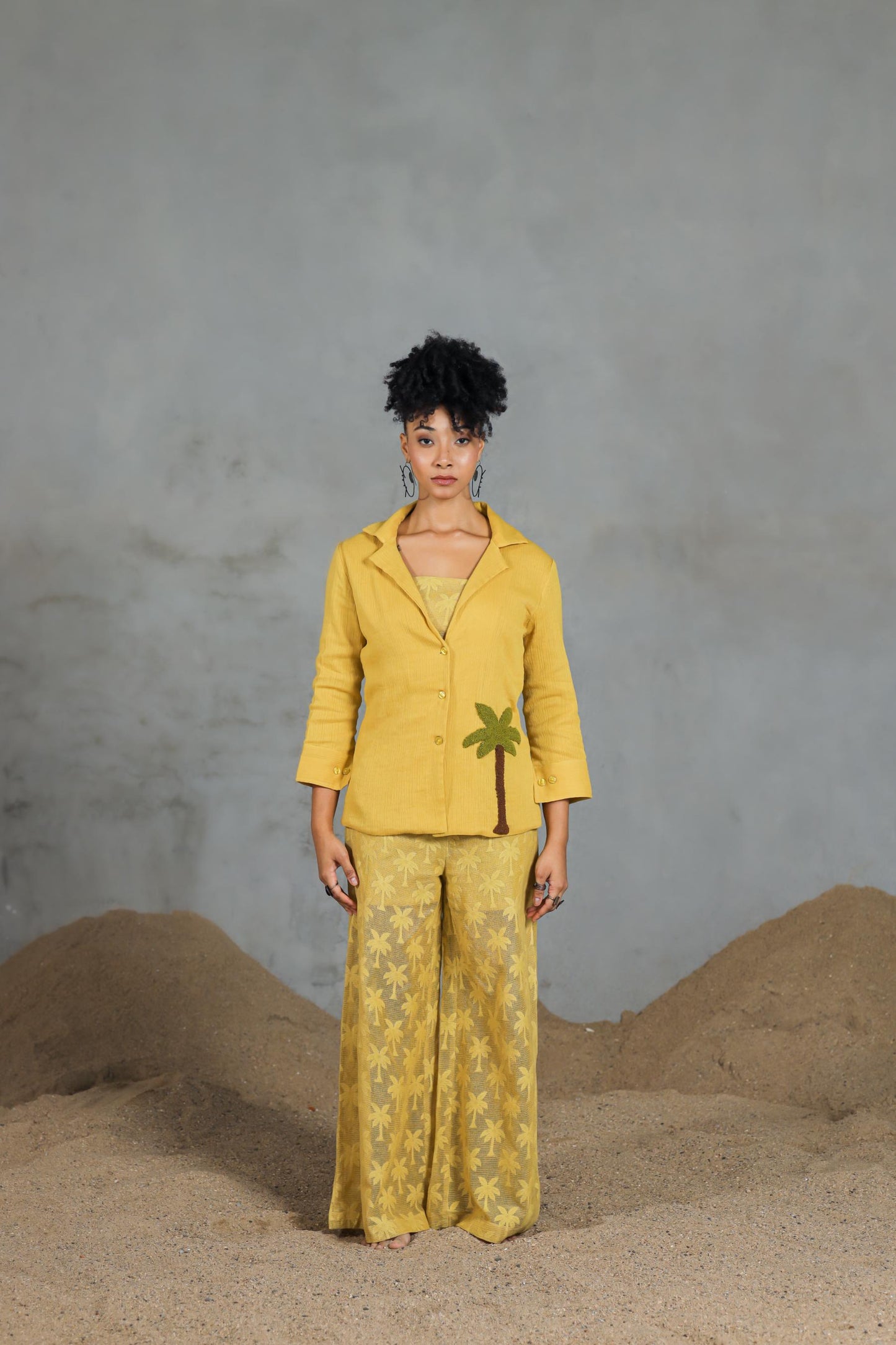 Sundrenched Blazer Set