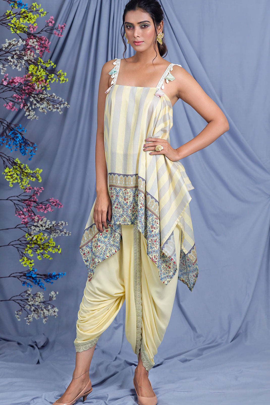 Yellow Handkerchief Set