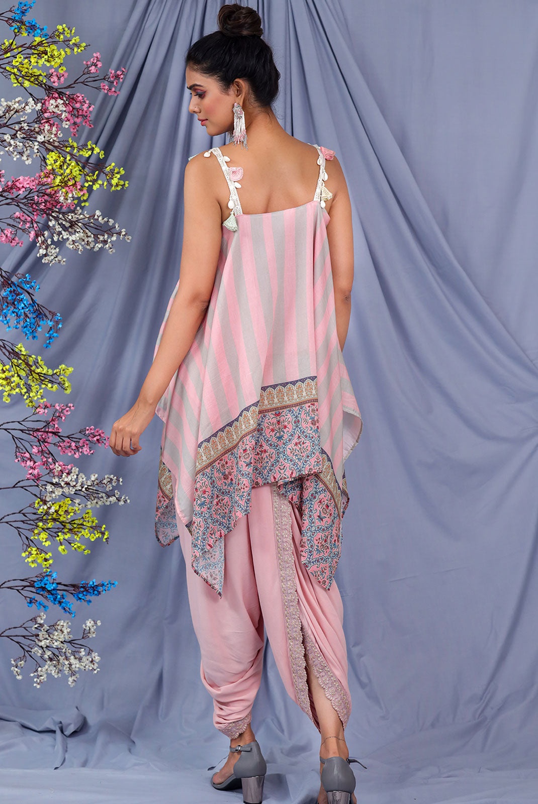 Pink Handkerchief Set