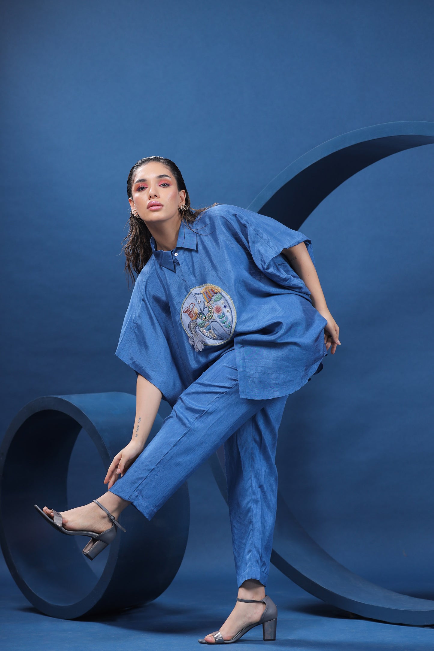 Dala Horse Blue Co-ord Set
