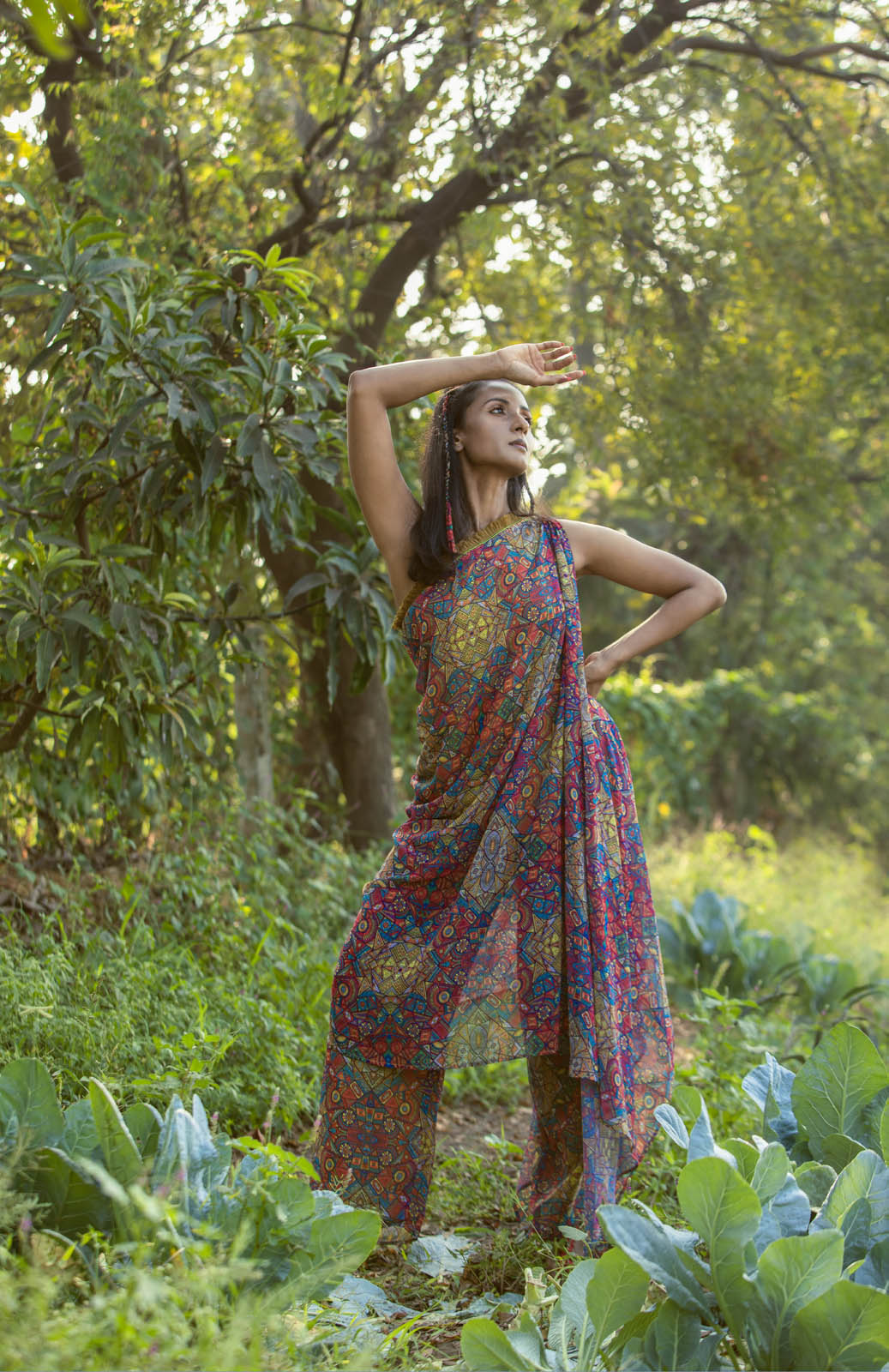 Kani Drape Tunic With Pants