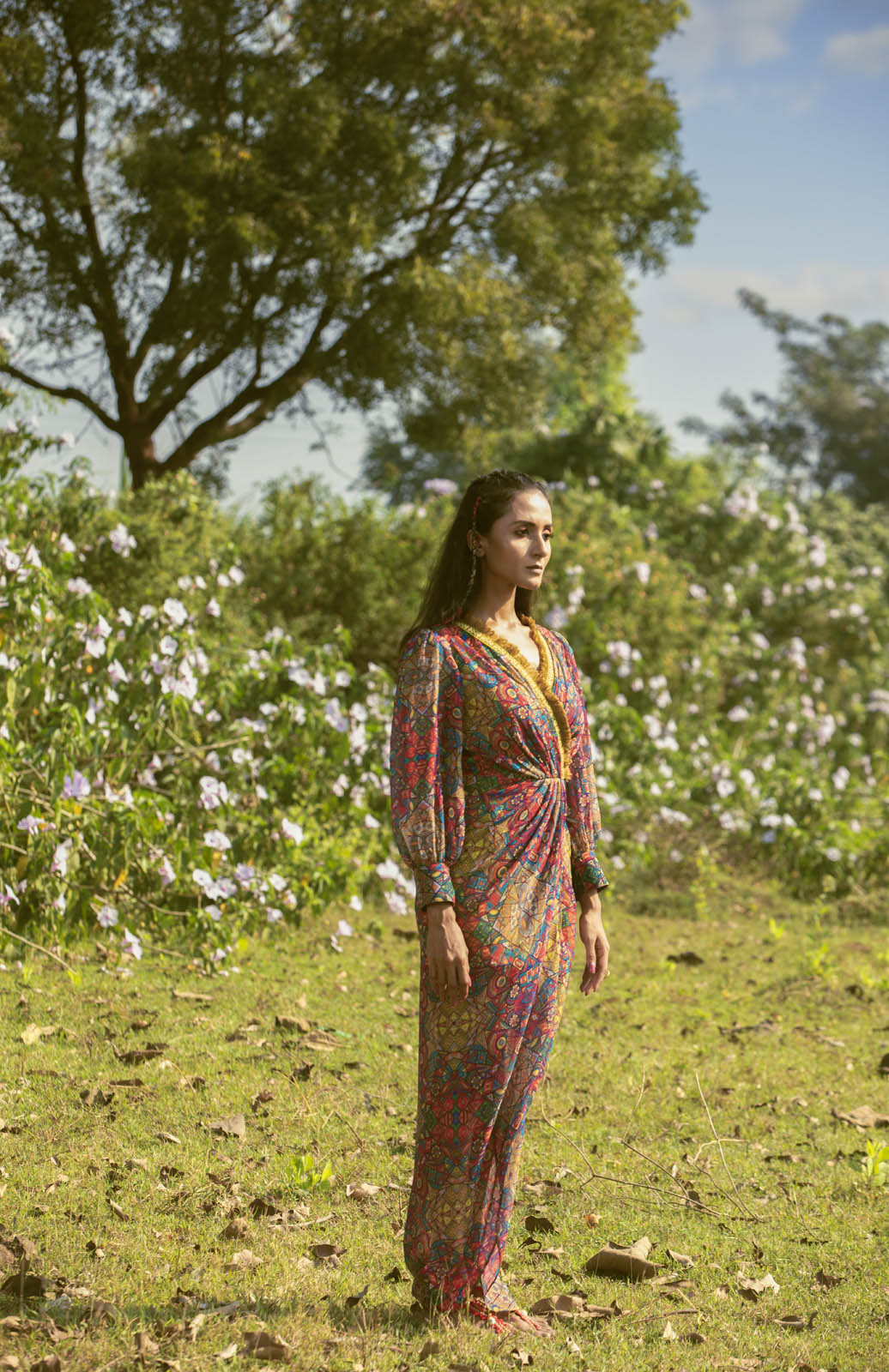 Kani Drape Dress