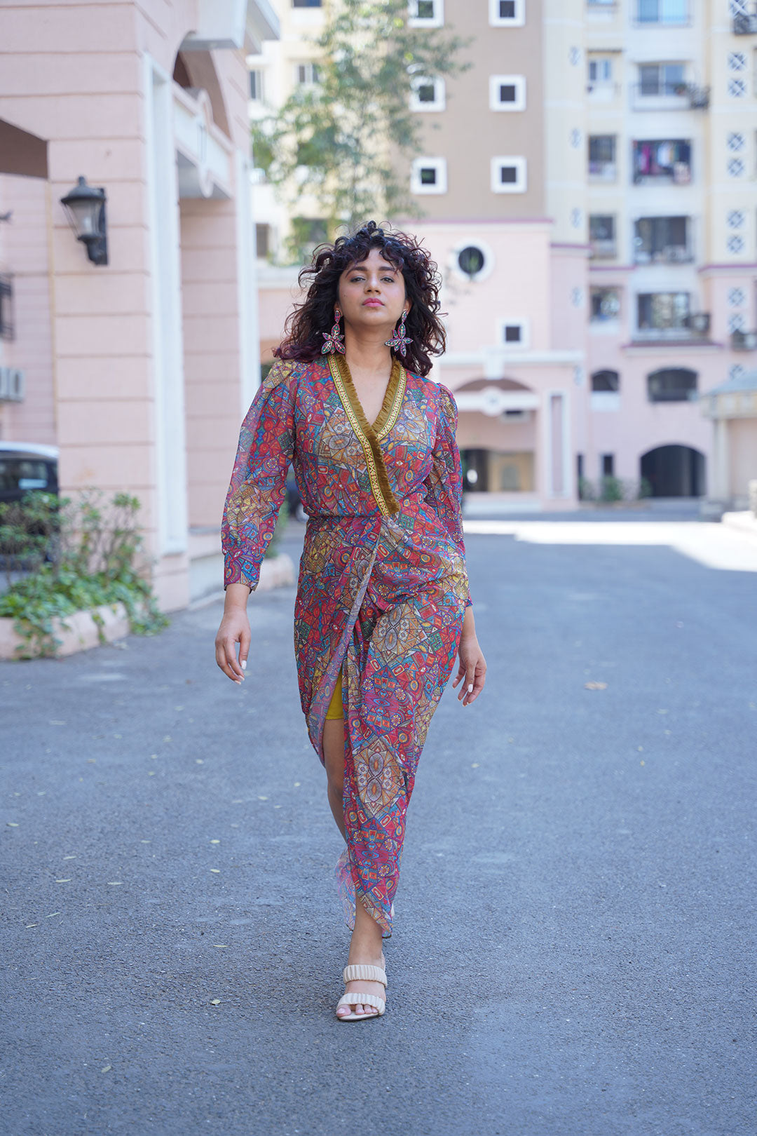 Kani Drape Dress