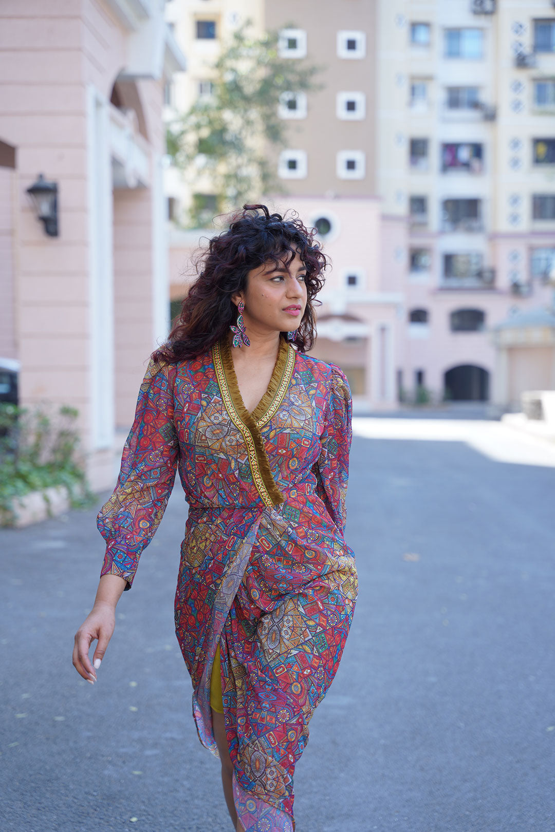 Kani Drape Dress