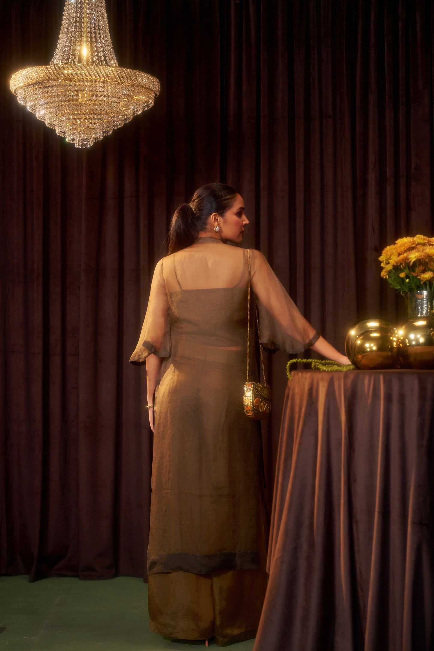 Flore Sheer Gold Set