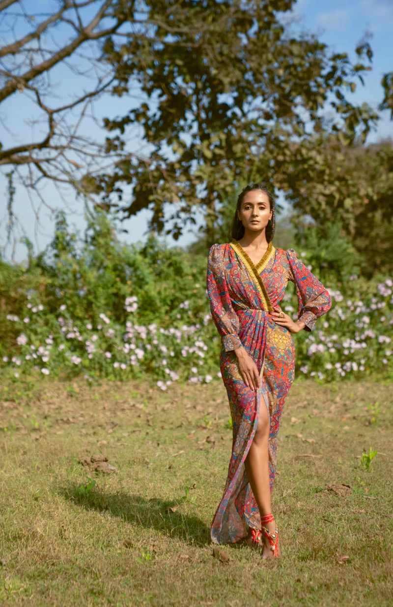 Kani Drape Dress