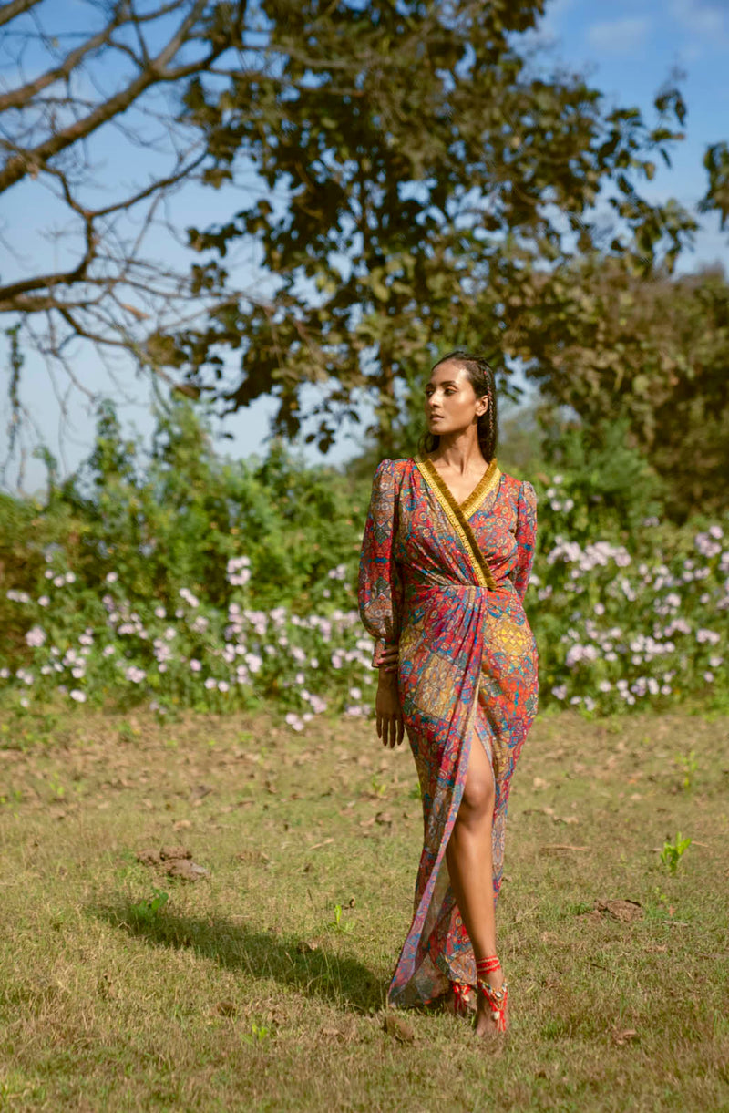Kani Drape Dress