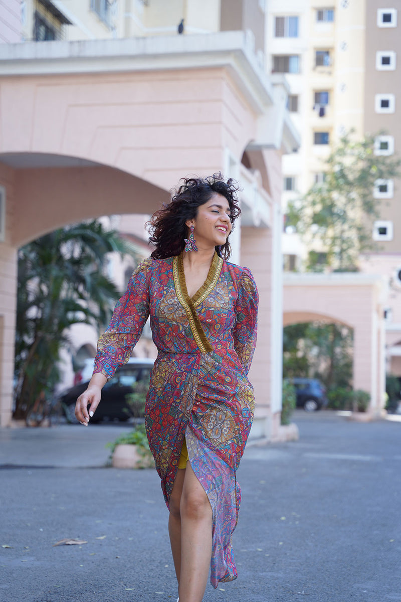Kani Drape Dress