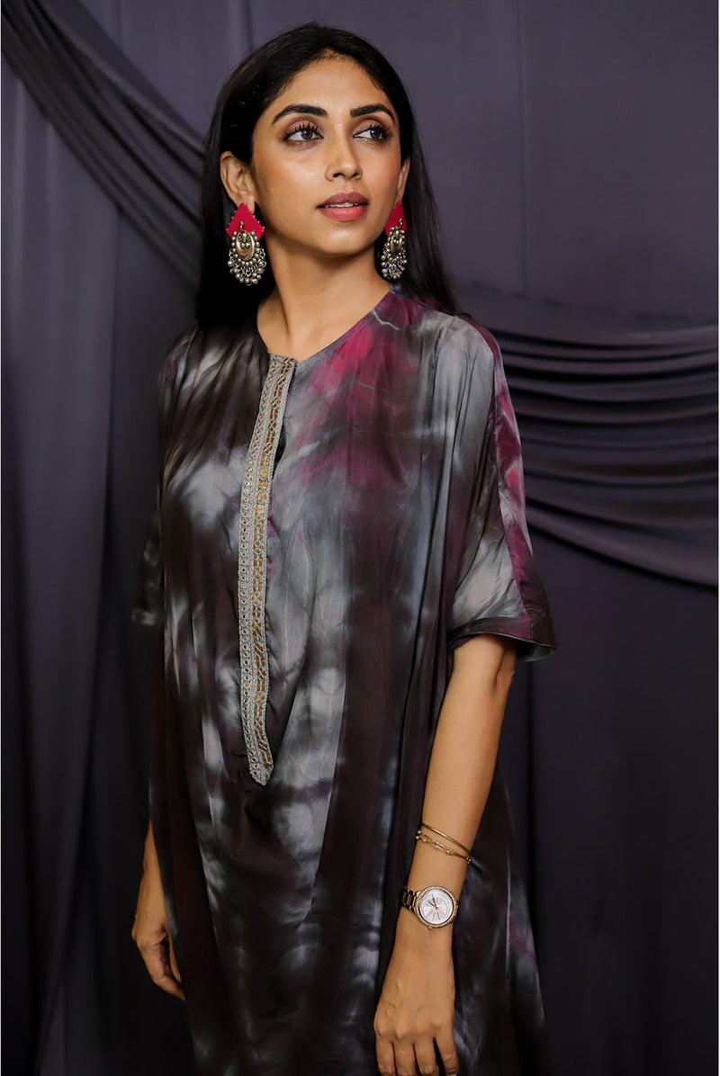 Kaftan Cowl Tunic with Pants