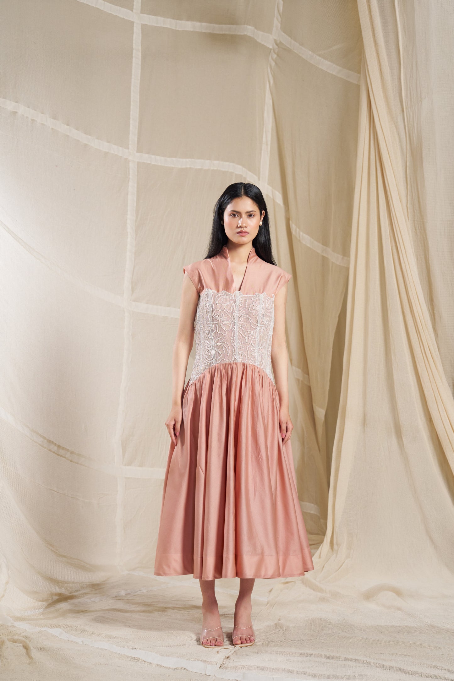 Elune Coral Dress