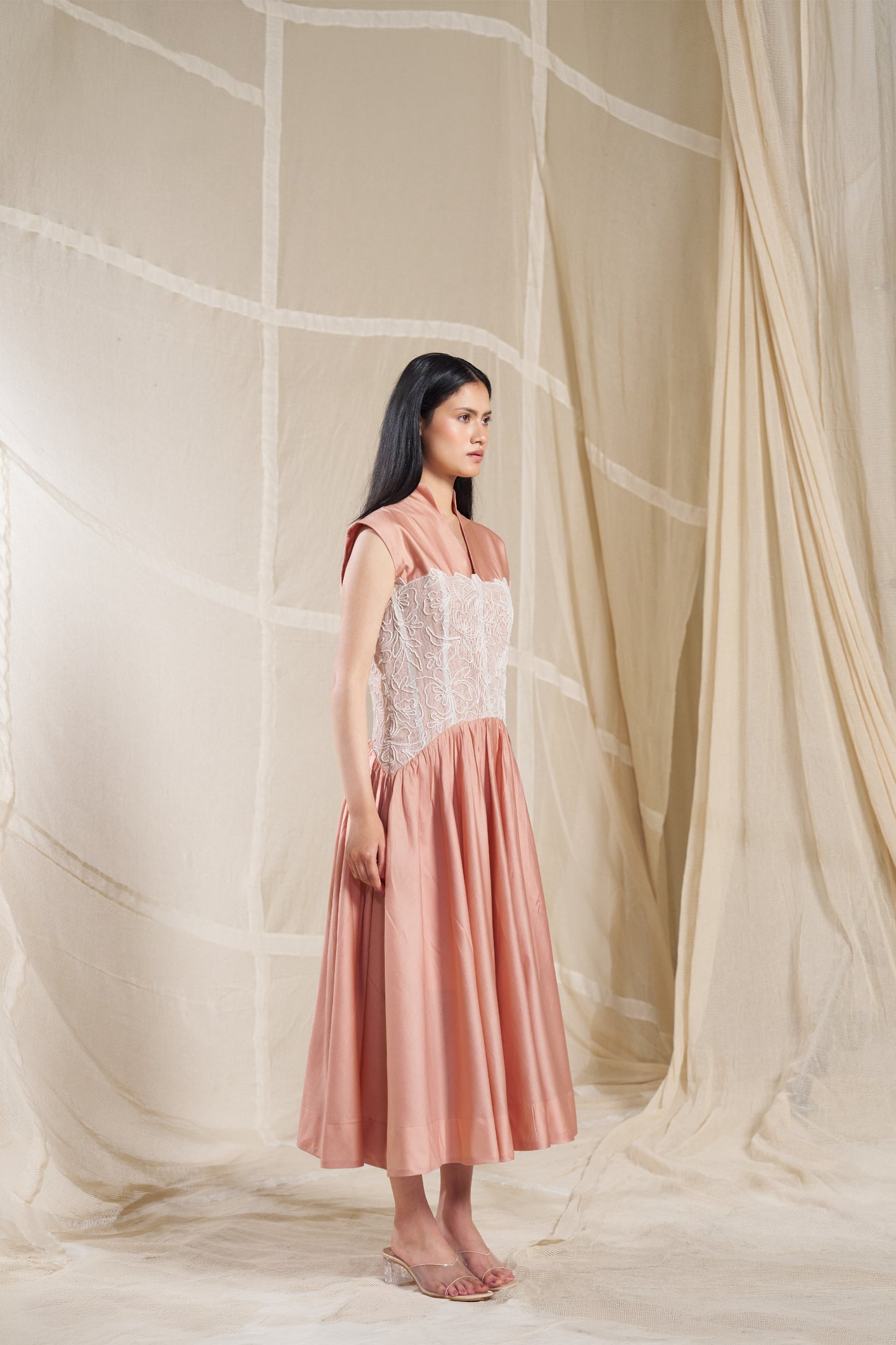 Elune Coral Dress