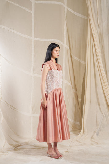 Elune Coral Dress