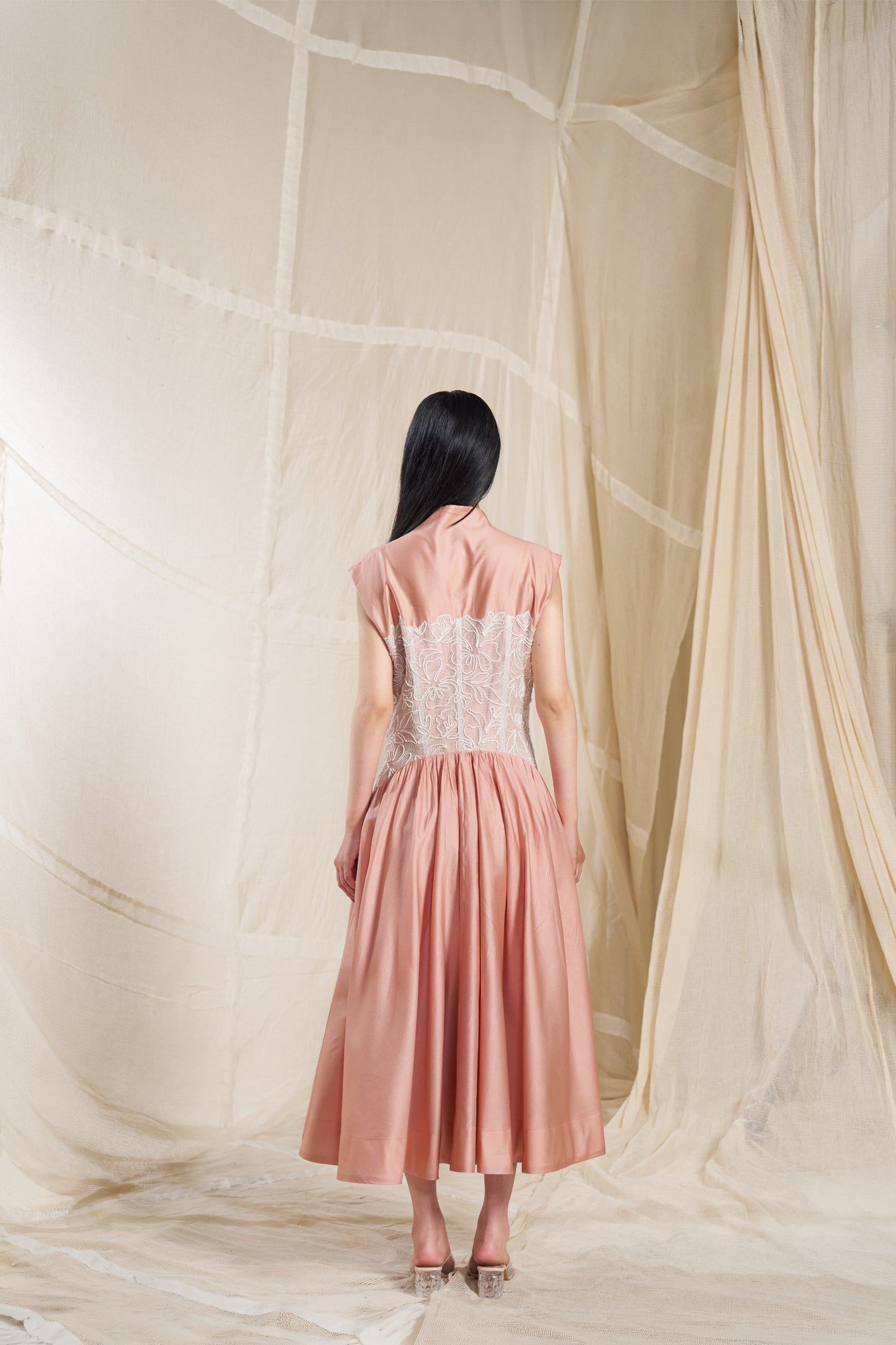 Elune Coral Dress