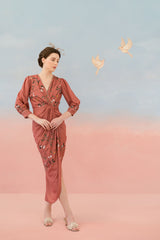 Sparrow Chic Drape Dress