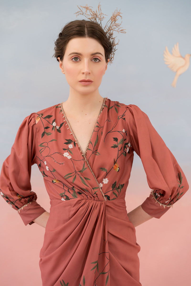 Sparrow Chic Drape Dress