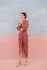 Sparrow Chic Drape Dress