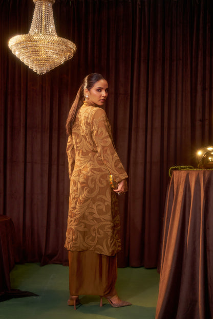 Riva Tawny Scarf Set