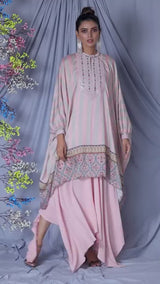 Dogwood Pink Kaftaan Set